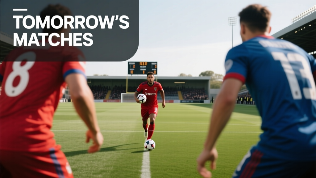 What Teams Are Playing Football Tomorrow? Key Matches