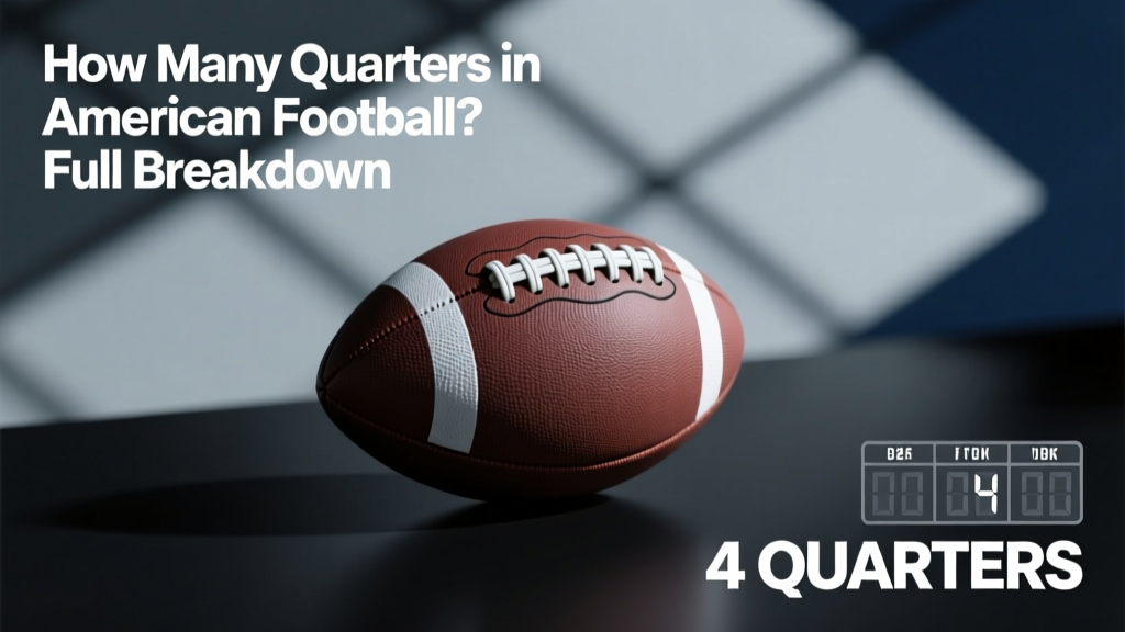 How Many Quarters in American Football? Full Breakdown