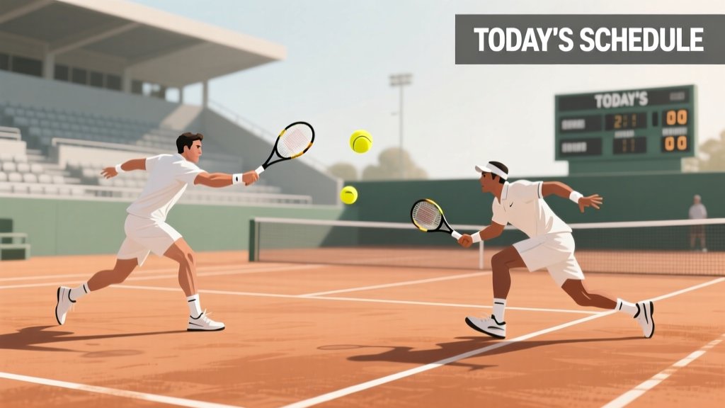 Who Plays Tennis Tonight? Schedule & Top Matches