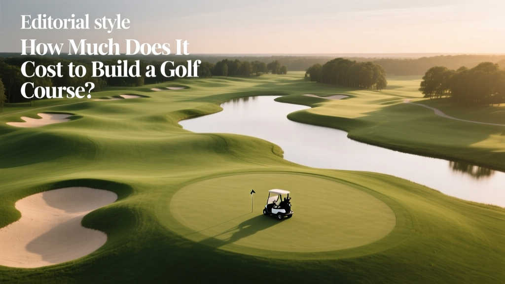 How Much Does It Cost to Build a Golf Course?