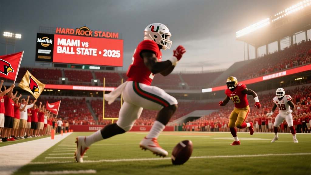 Where to Watch Miami vs Ball State Football 2025