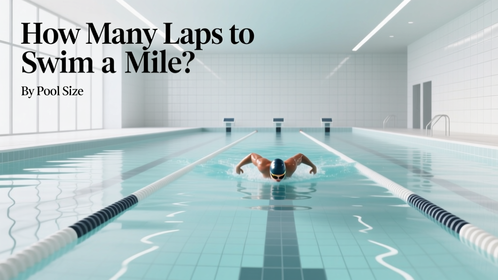 How Many Laps to Swim a Mile? By Pool Size