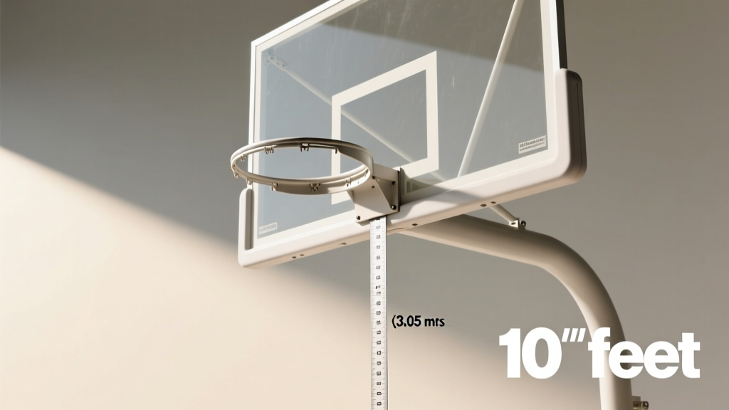 How Tall Are Basketball Hoops? Official Heights by Level