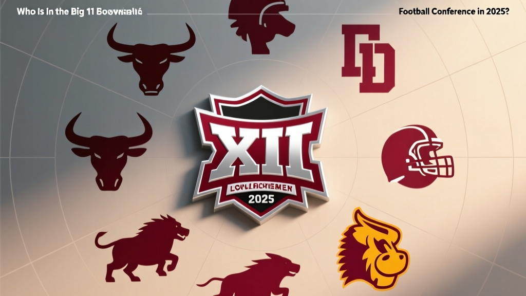Who Is in the Big 12 Football Conference in 2025?