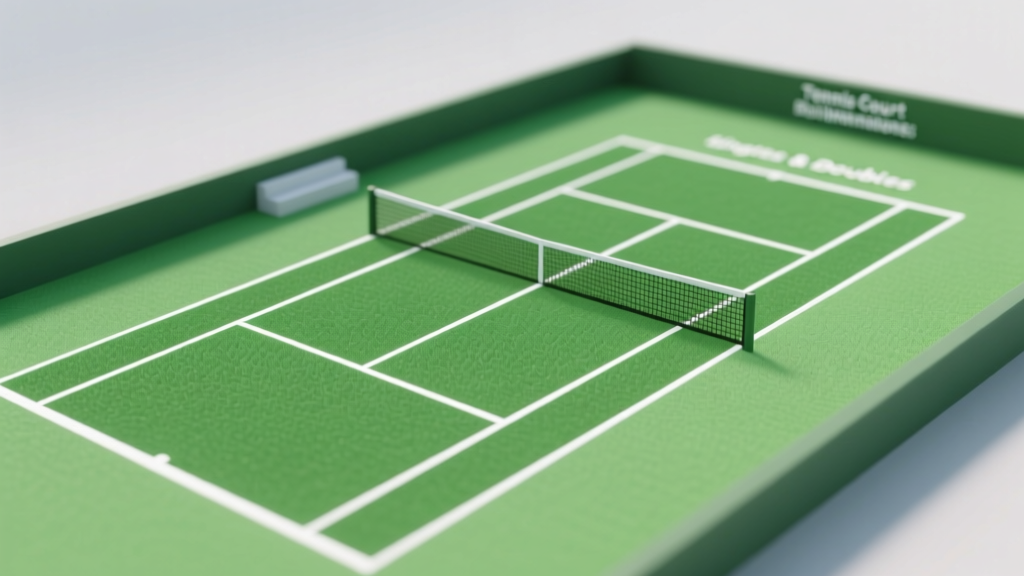 Tennis Court Dimensions: Official Size for Singles & Doubles