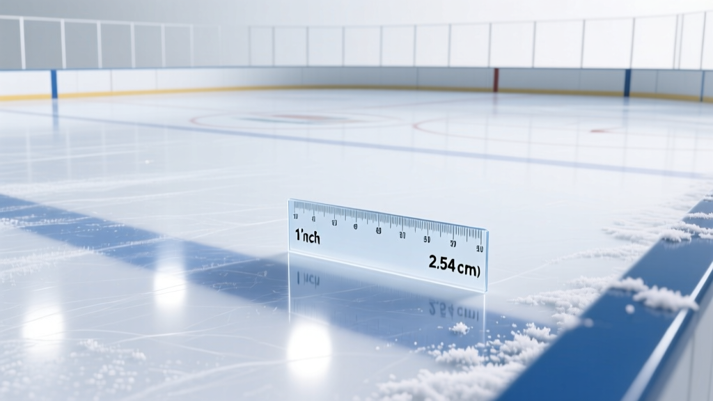 How Thick Is a Hockey Rink Ice? NHL & Olympic Standards