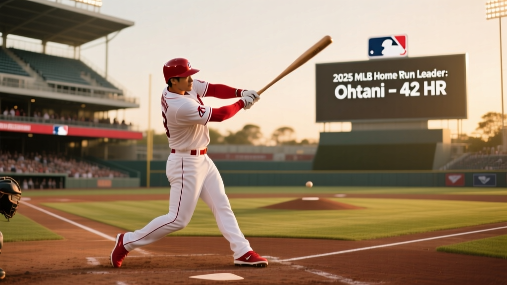 Who Leads MLB in Home Runs in 2025? Ohtani Tops 40