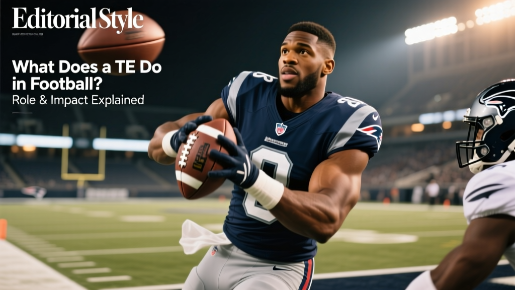 What Does a TE Do in Football? Role & Impact Explained