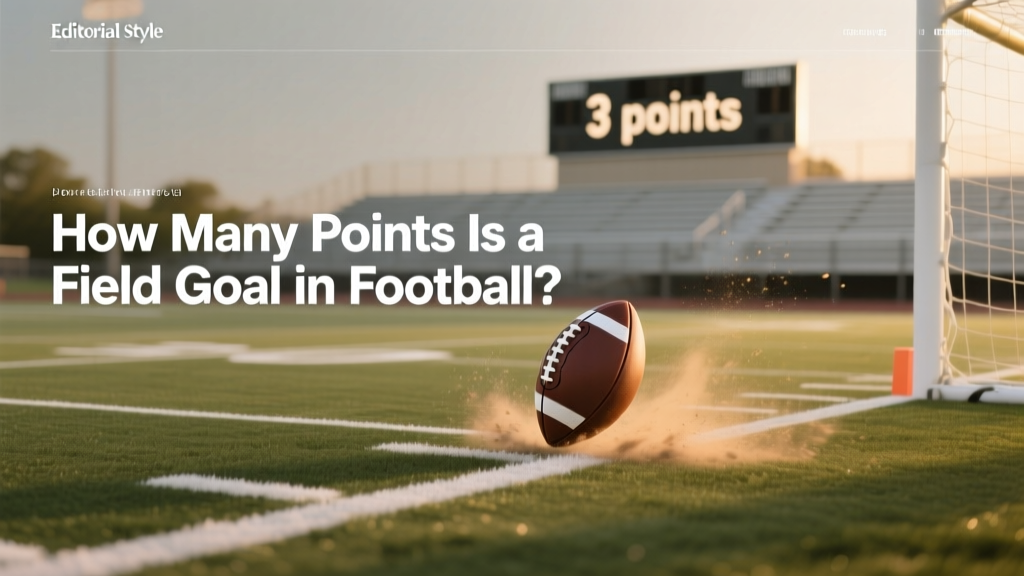 How Many Points Is a Field Goal in Football?