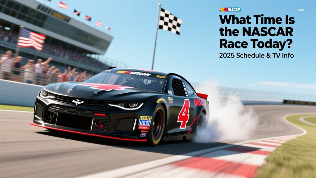 What Time Is the NASCAR Race Today? 2025 Schedule & TV Info