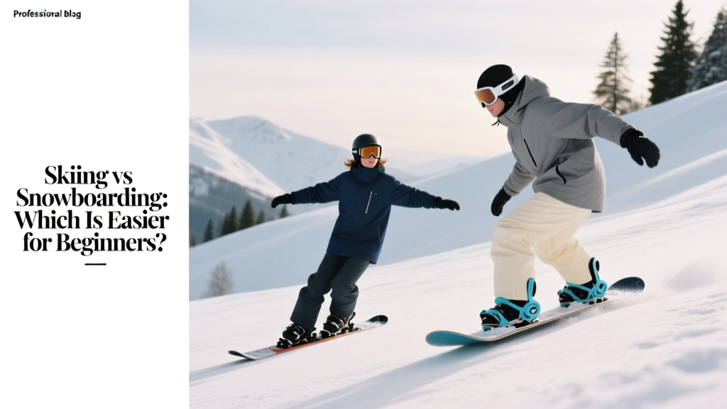 Skiing vs Snowboarding: Which Is Easier for Beginners?
