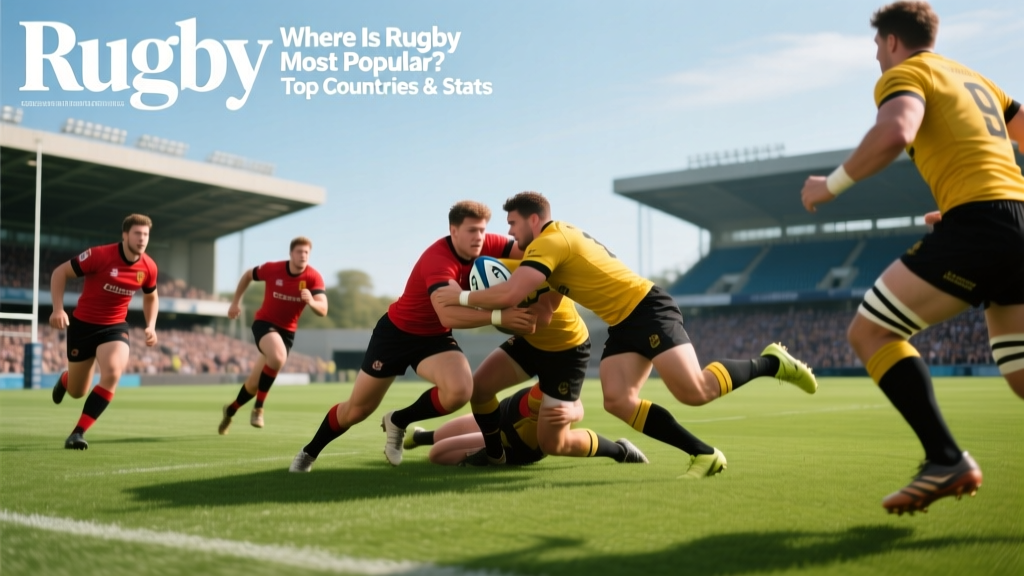 Where Is Rugby Most Popular? Top Countries & Stats
