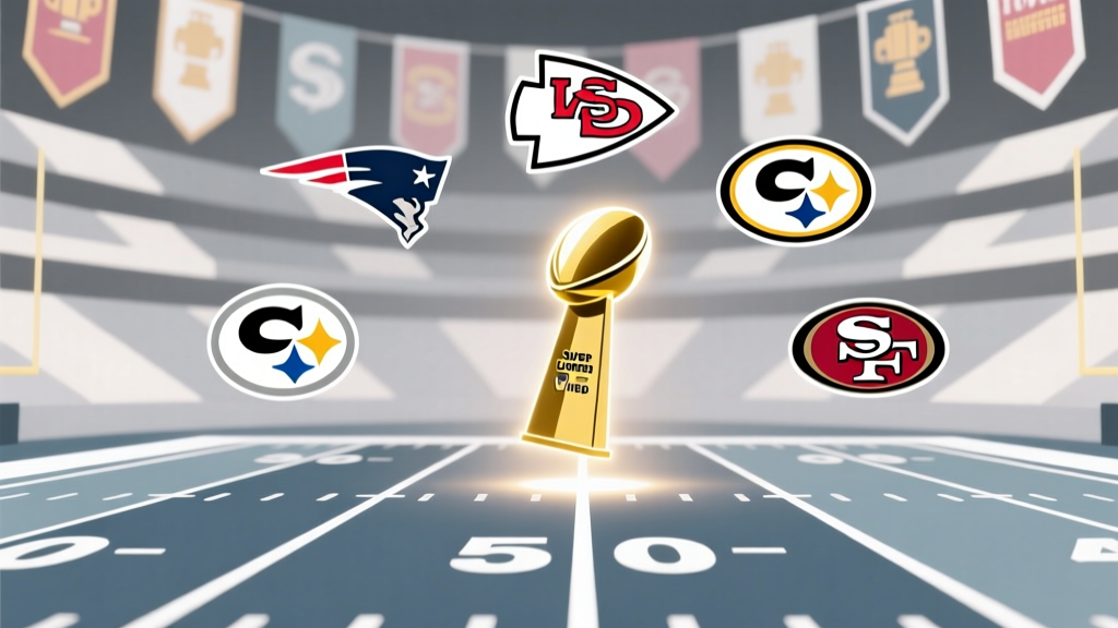 Which Team Has Most Super Bowl Wins? (2025 Stats)