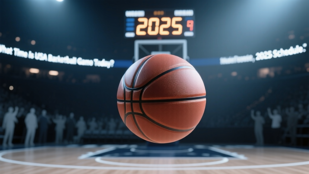 What Time Is USA Basketball Game Today? 2025 Schedule
