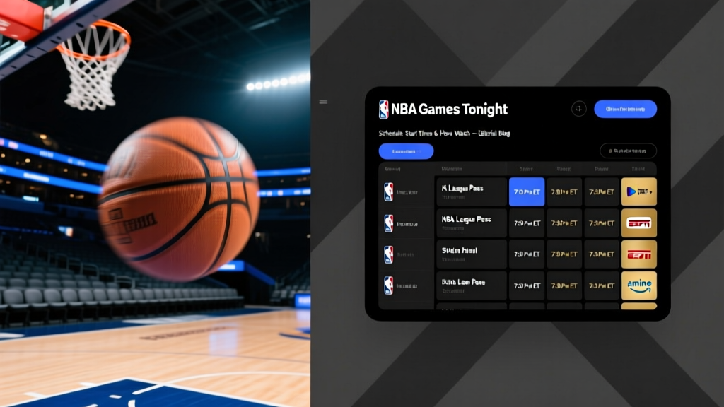 NBA Games Tonight: Schedule, Start Times & How to Watch