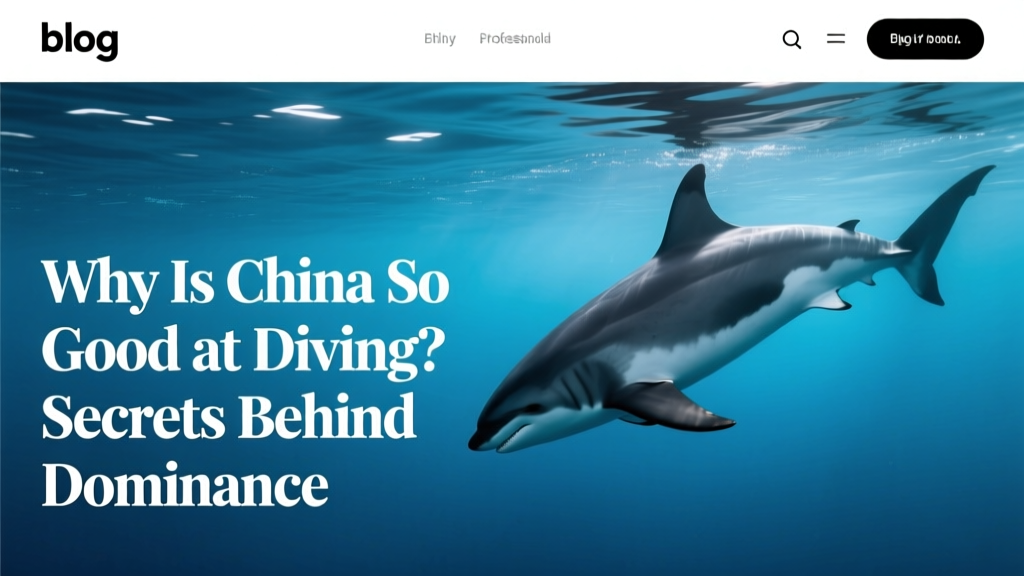 Why Is China So Good at Diving? Secrets Behind Dominance