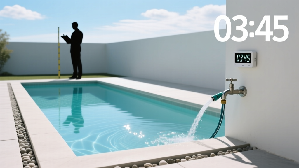 How Long to Fill a Swimming Pool? Time & Cost Explained
