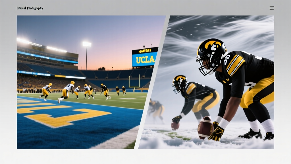 Where to Watch UCLA vs Iowa Football 2025