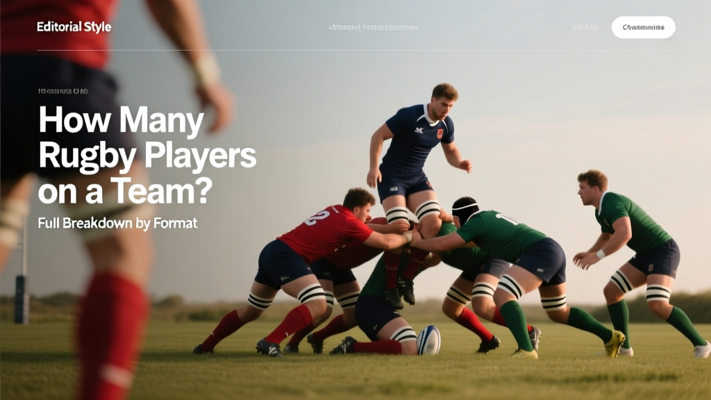 How Many Rugby Players on a Team? Full Breakdown by Format
