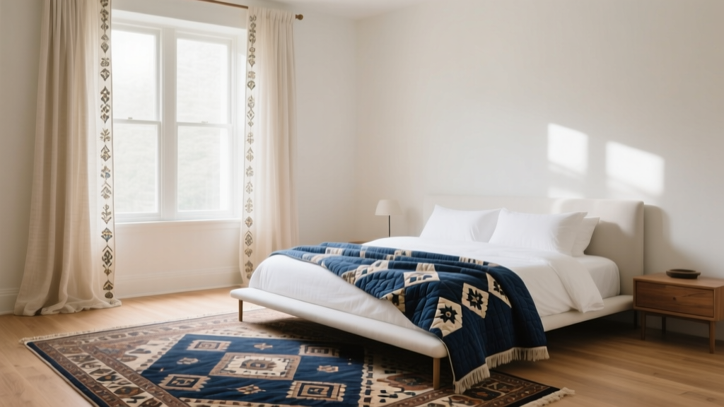 How to Incorporate Heirloom Textiles in Bedroom - The Decor Mag