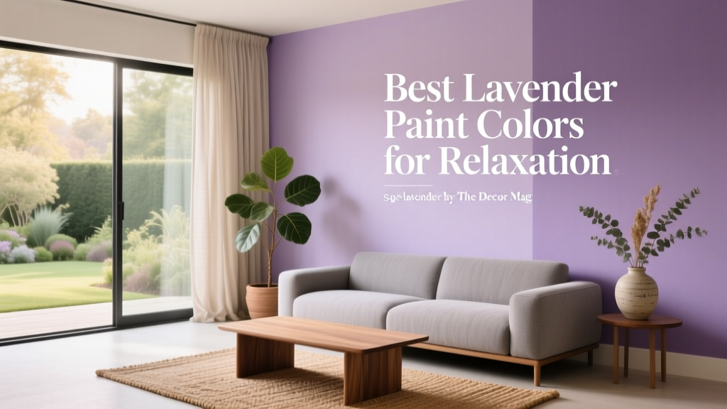 Best Lavender Paint Colors for Relaxation - The Decor Mag