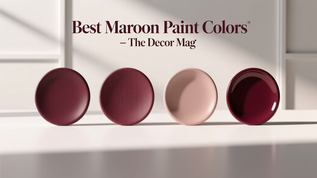 Best Maroon Paint Colors - The Decor Mag