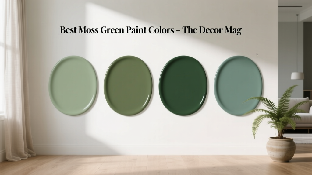 Best Moss Green Paint Colors - The Decor Mag