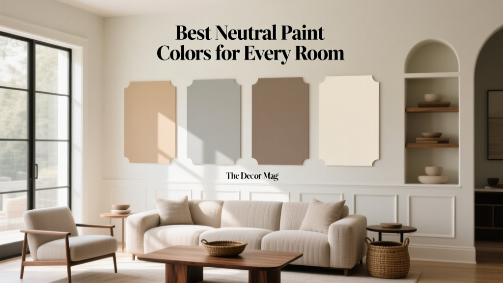 Best Neutral Paint Colors for Every Room - The Decor Mag
