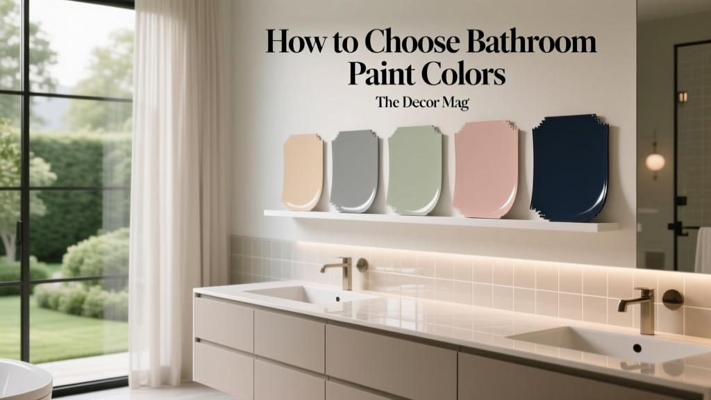 How to Choose Bathroom Paint Colors - The Decor Mag