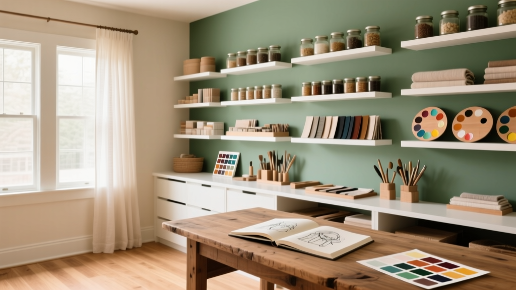 How to Choose Colors for a Craft Room - The Decor Mag