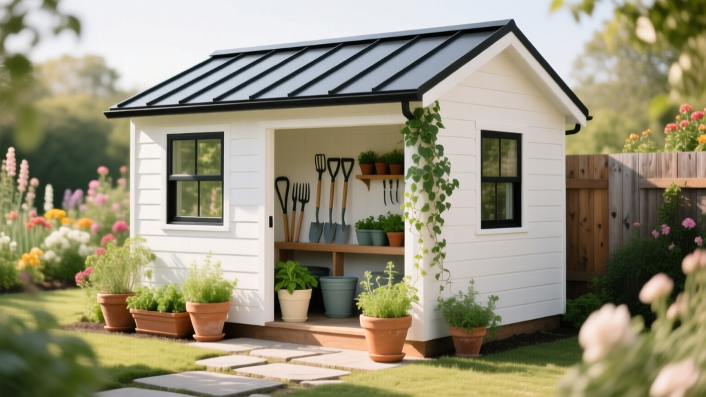 How to Choose Colors for a Potting Shed - The Decor Mag