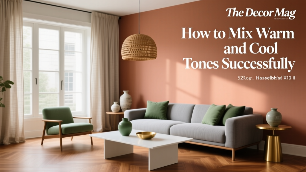 How to Mix Warm and Cool Tones Successfully - The Decor Mag