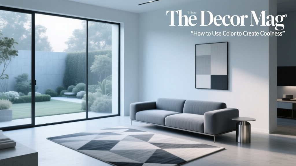 How to Use Color to Create Coolness - The Decor Mag