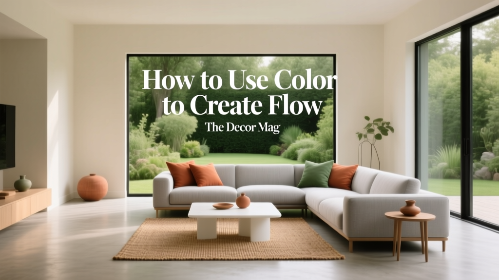 How to Use Color to Create Flow - The Decor Mag