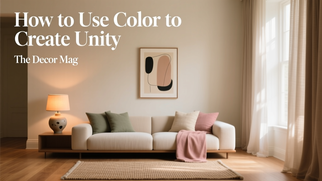 How to Use Color to Create Unity - The Decor Mag