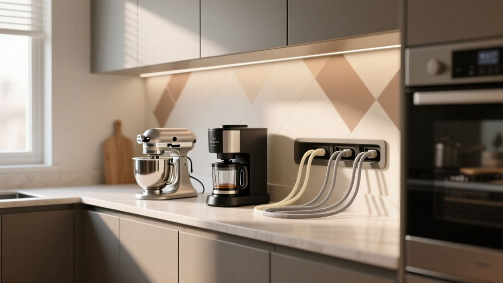 Best Kitchen Appliance Cord Management - The Decor Mag