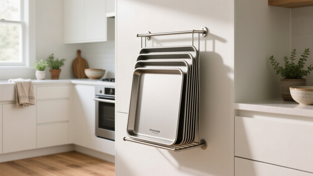 Best Kitchen Baking Sheet Vertical Storage - The Decor Mag