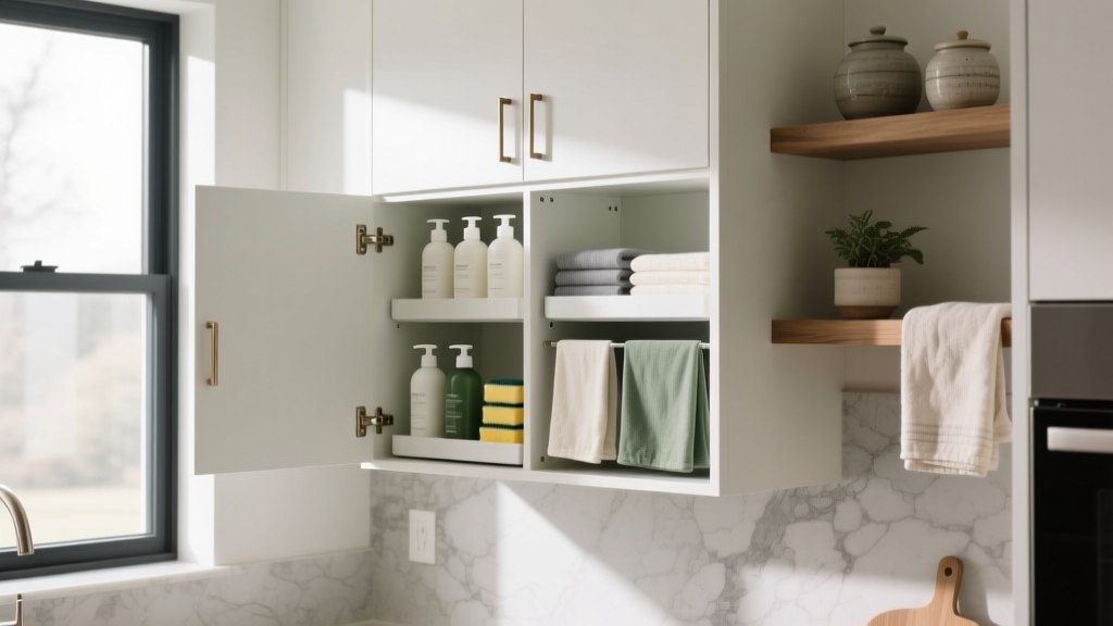 Best Kitchen Cleaning Supply Storage - The Decor Mag