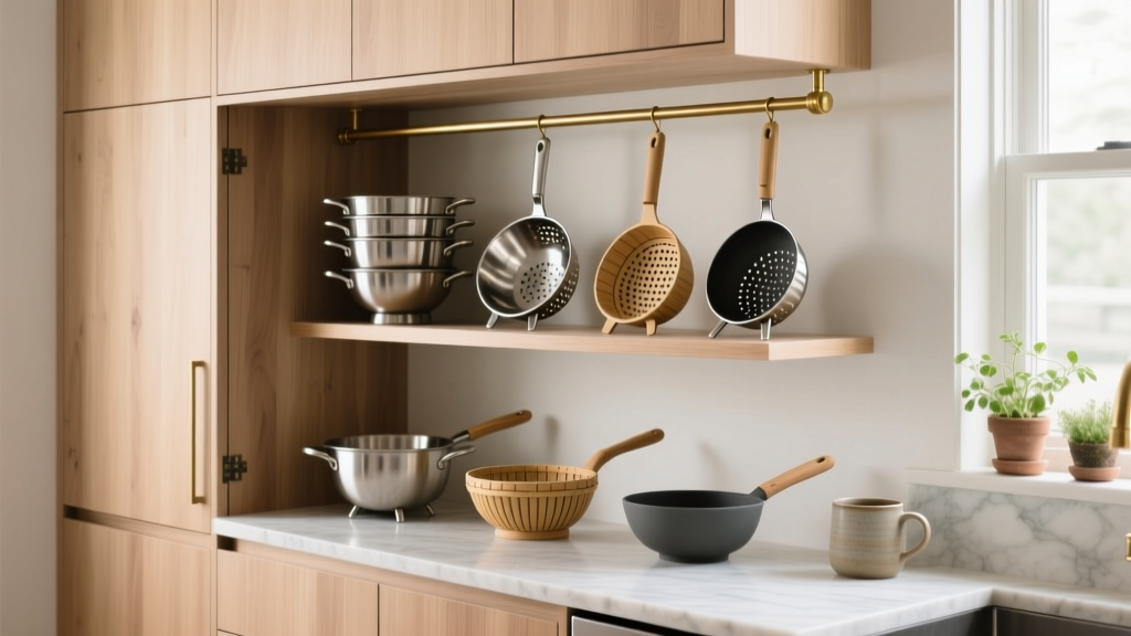 Best Kitchen Colander Storage Solutions - The Decor Mag