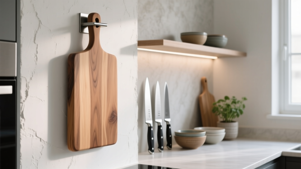 Best Kitchen Cutting Board Wall Mount Ideas - The Decor Mag