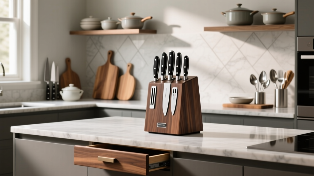 Best Kitchen Knife Block Storage Solutions - The Decor Mag