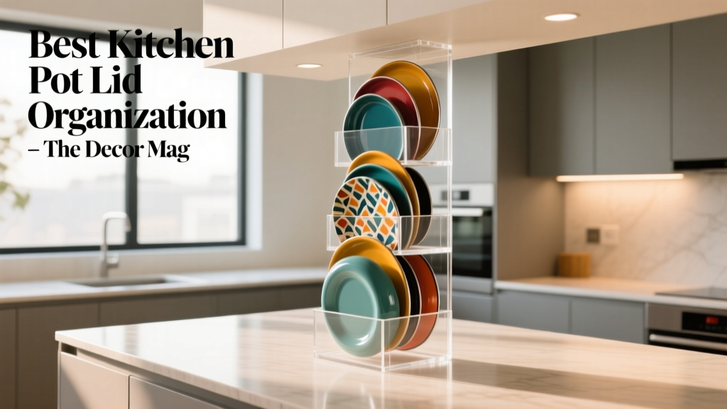 Best Kitchen Pot Lid Organization - The Decor Mag