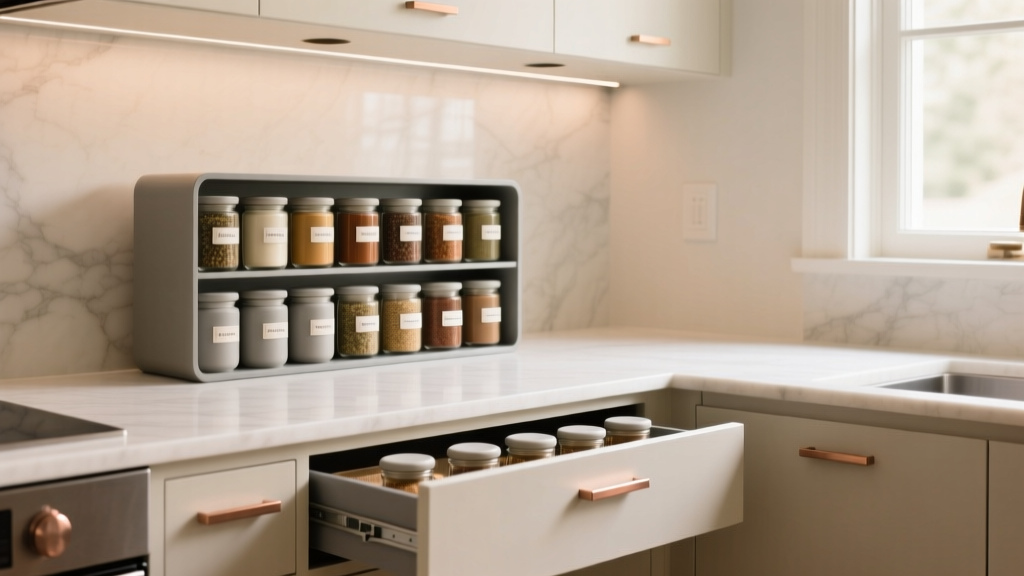 Best Kitchen Spice Organization Solutions - The Decor Mag