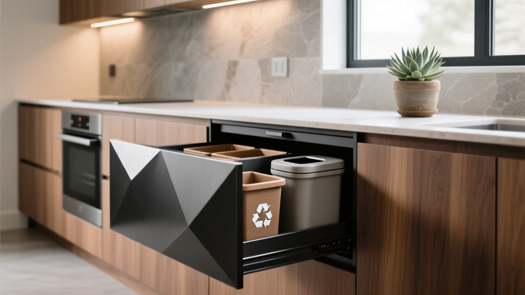 Best Kitchen Trash and Recycling Drawer - The Decor Mag