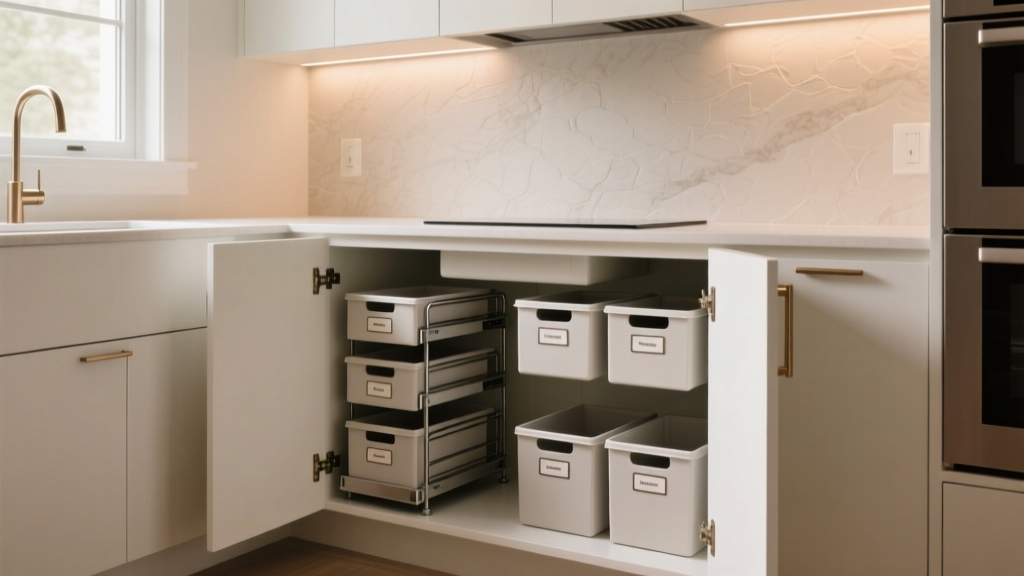 Best Kitchen Under-Sink Organization - The Decor Mag