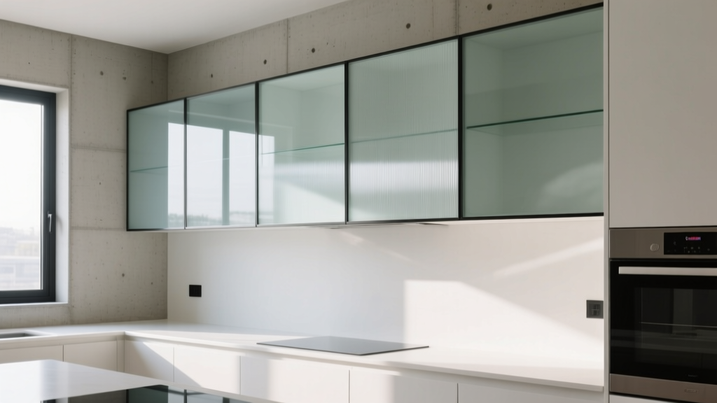 How to Choose Kitchen Cabinet Glass Type - The Decor Mag