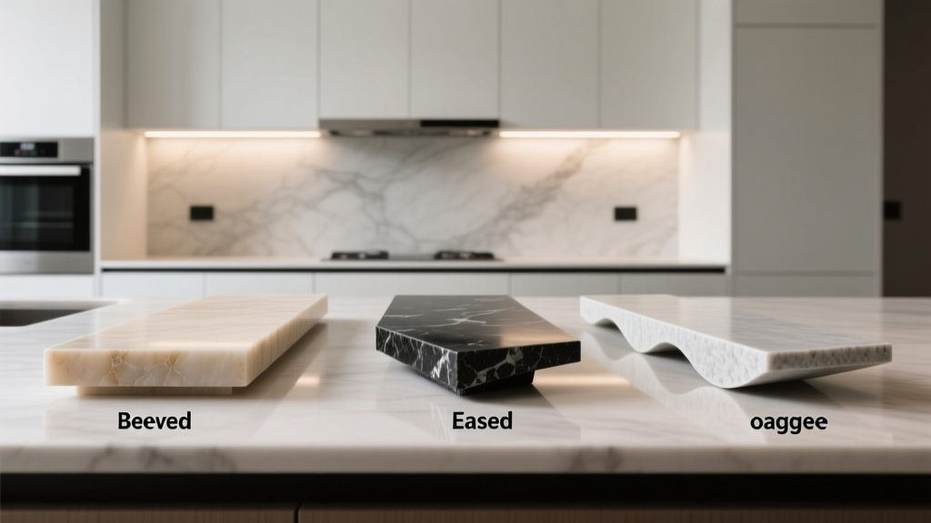 How to Choose Kitchen Countertop Edge Profile - The Decor Mag
