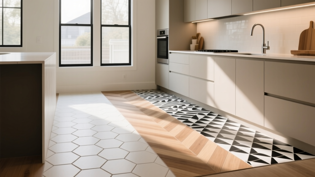 How to Choose Kitchen Floor Tile Pattern - The Decor Mag