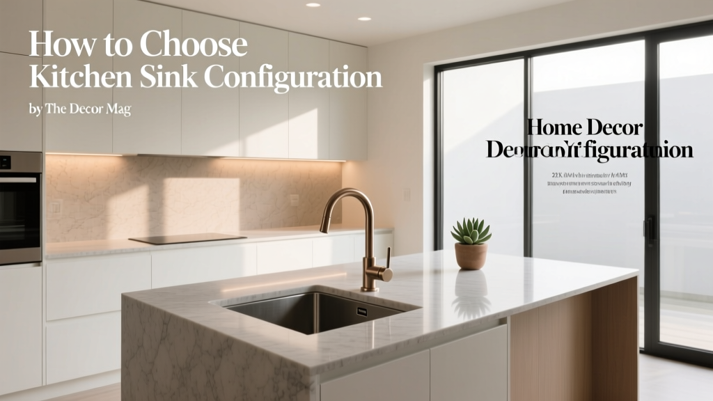How to Choose Kitchen Sink Configuration - The Decor Mag
