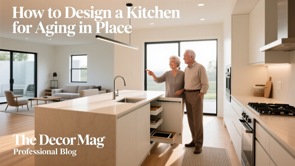 How to Design a Kitchen for Aging in Place - The Decor Mag